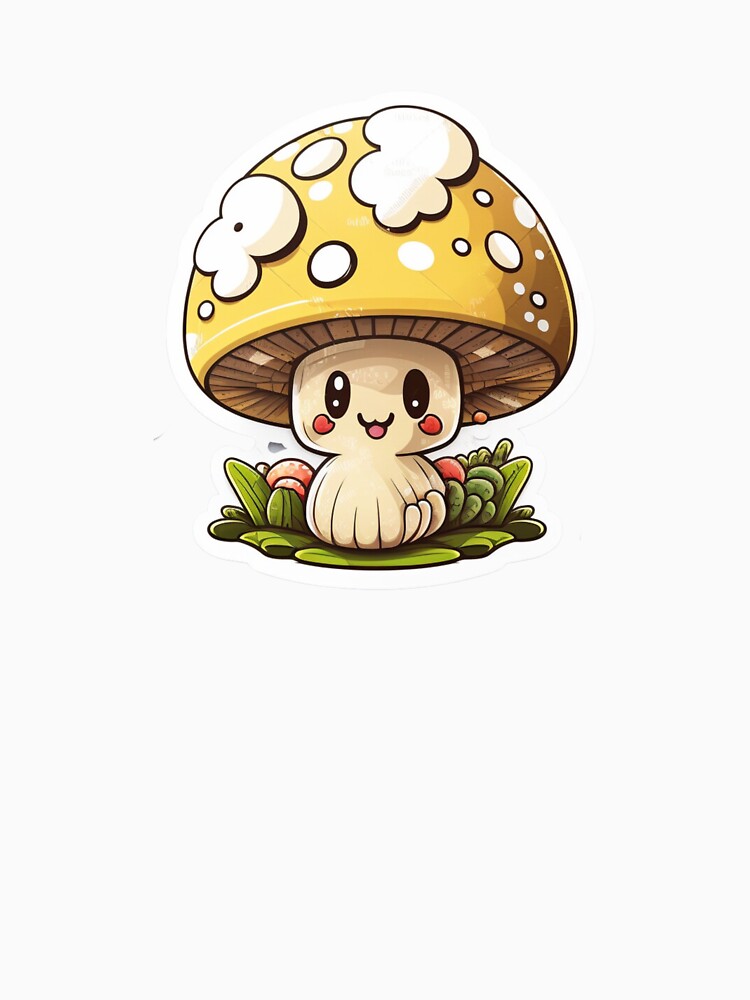 Cute Cartoon Mushroom by OutbreakDesigns