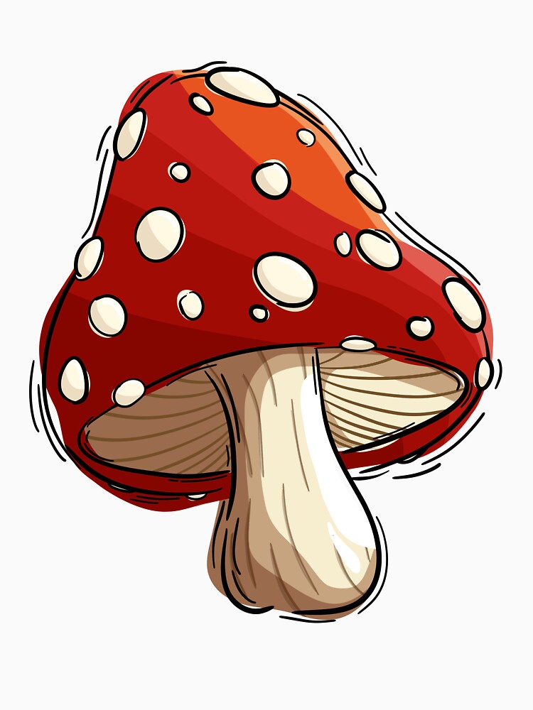 Forest Mushroom Illustration by TSPWVDesigns