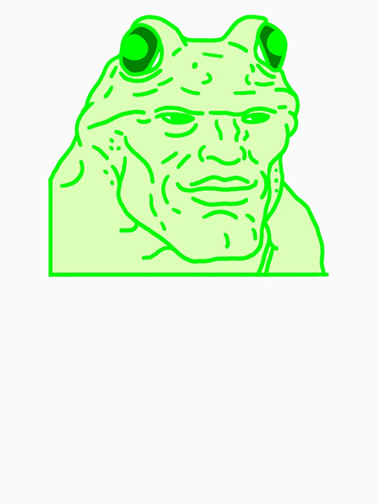 А brutal frog sits and watches by Broke69