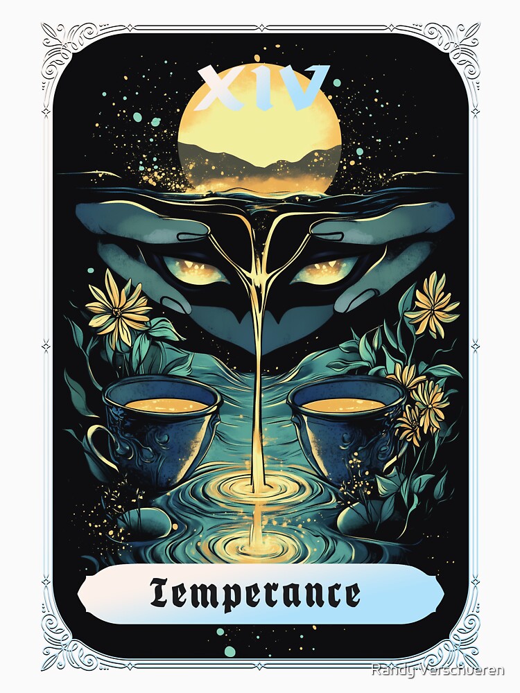Temperance (XIV) - Tarot by Randy Verschueren