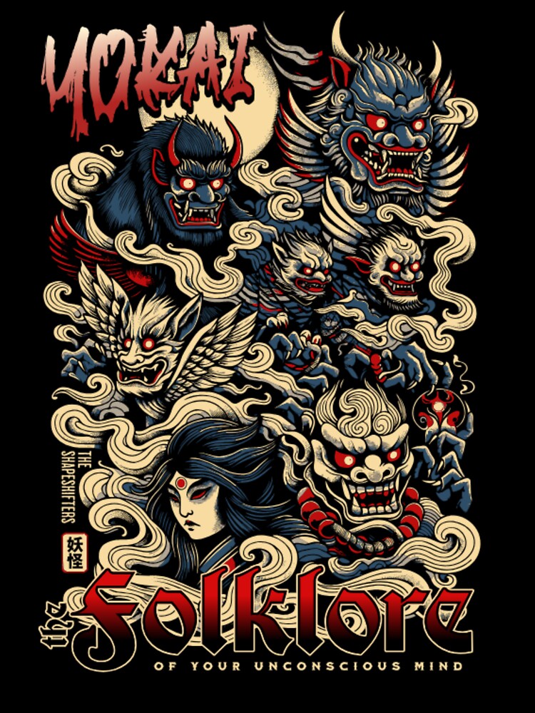 Ancient Japanese Legends and Yokai Spirits A journey into the mysterious world of Yokai, spirits and creatures of Japanese folklore. by outgougachop