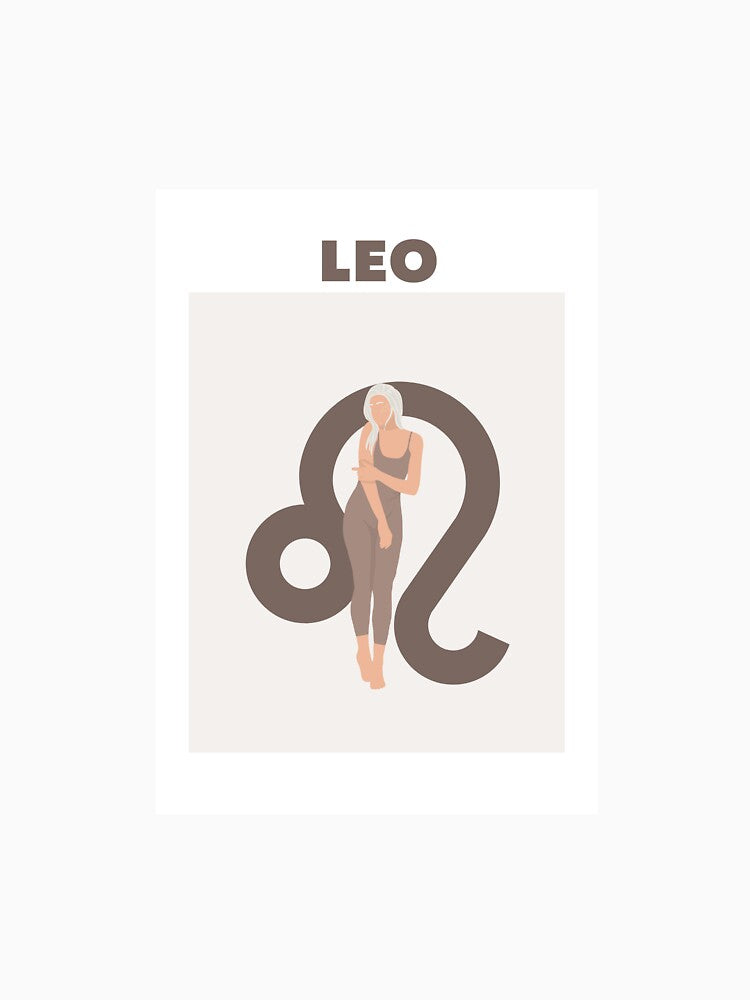 Leo | Zodiac sign illustration by illustratedbye