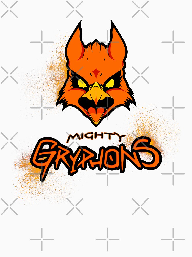 Gryphon Mascot - Orange by Hakuho-BG