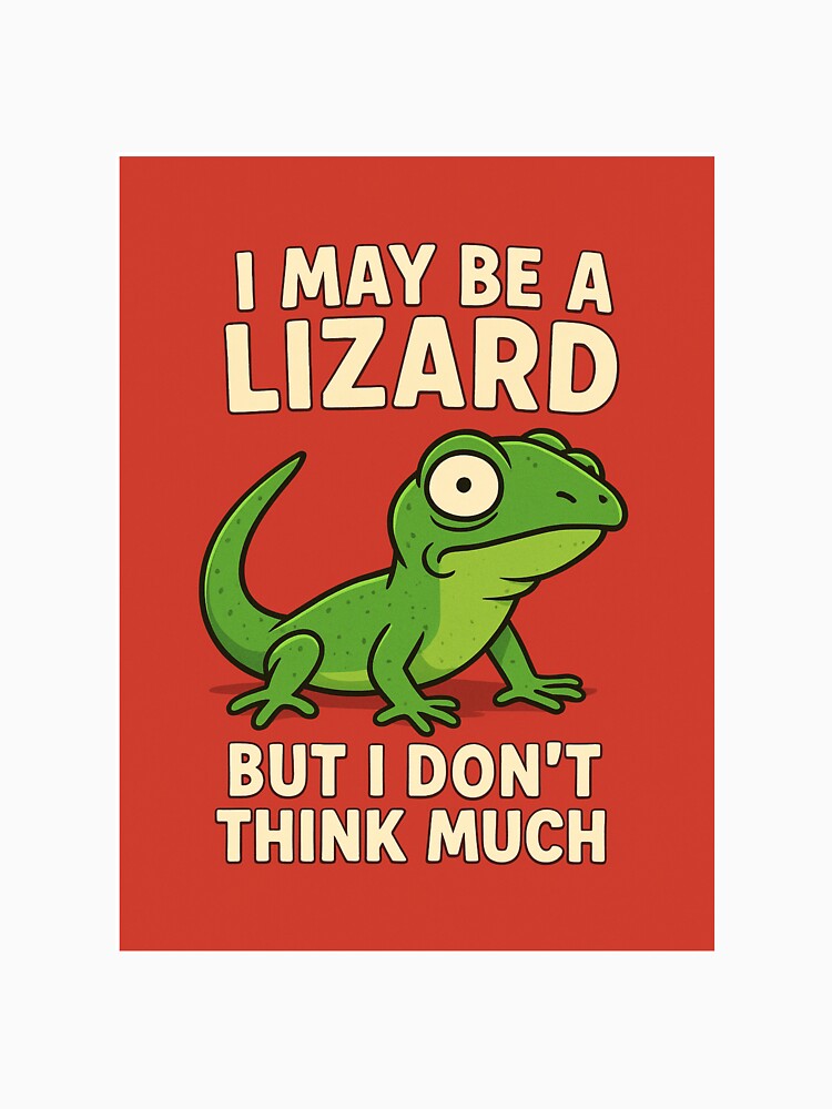 Funny Lizard by Echo Aesthetics