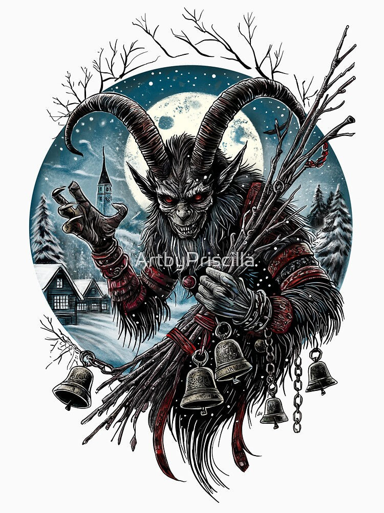Krampus Night – Traditional Folktale Christmas by ArtbyPriscilla