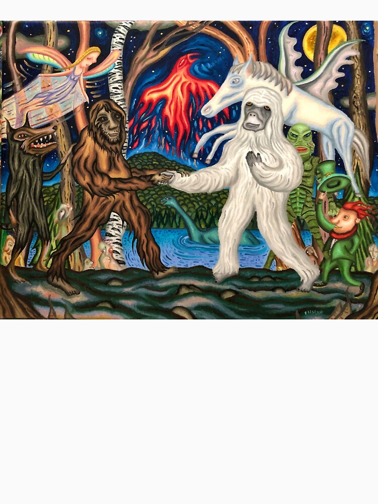 Bigfoot Meets Yeti by TomatiLove