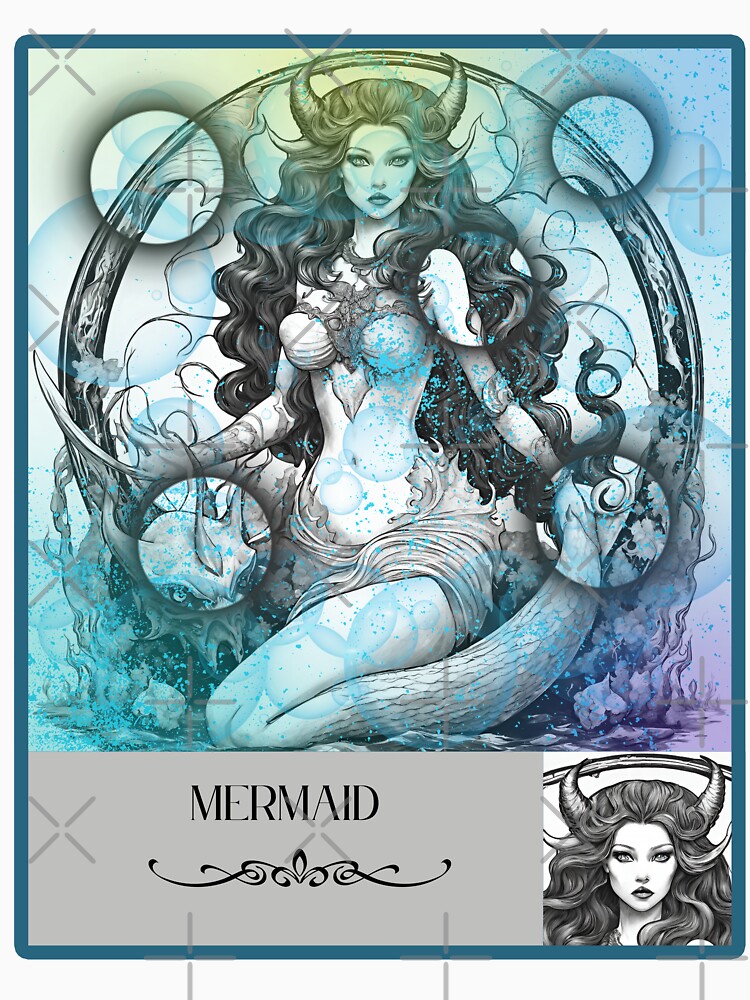 Mermaid Greek Mythology by MINOSDESIGN