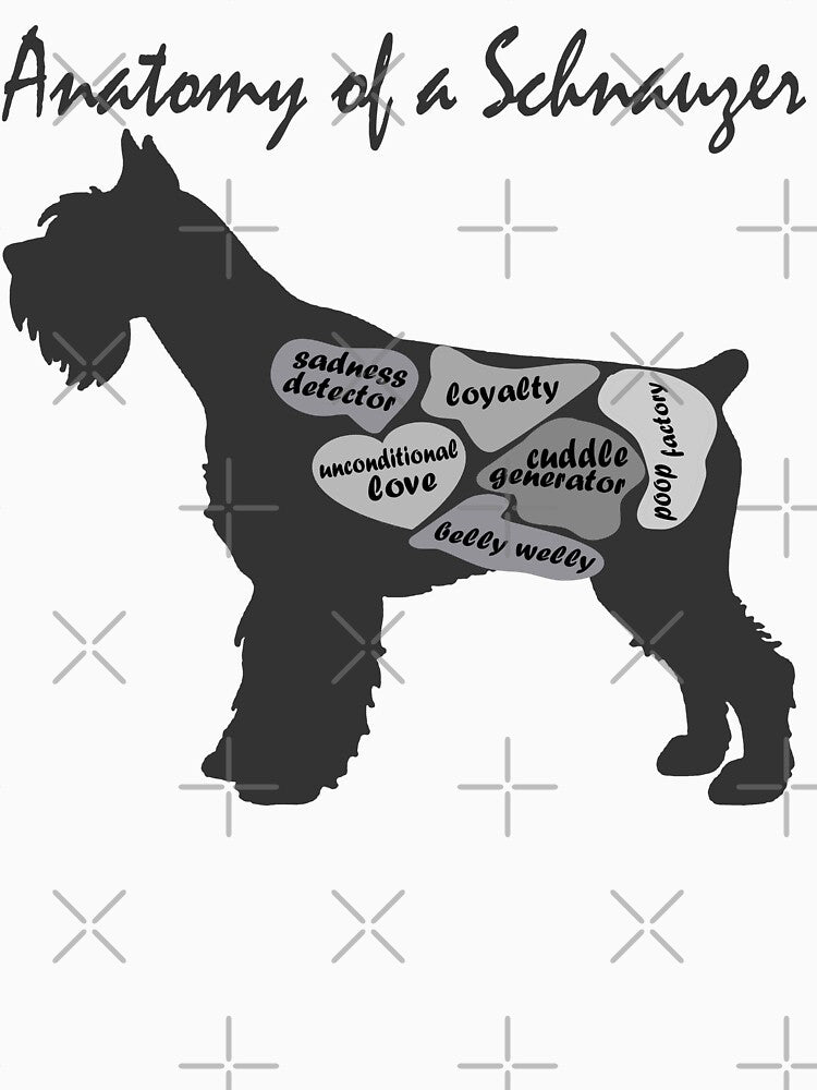 ANATOMY OF A SCHNAUZER by hemp3x