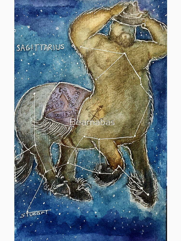 SAGITTARIUS, from the "Bear Zodiac" Series by Bearnabas
