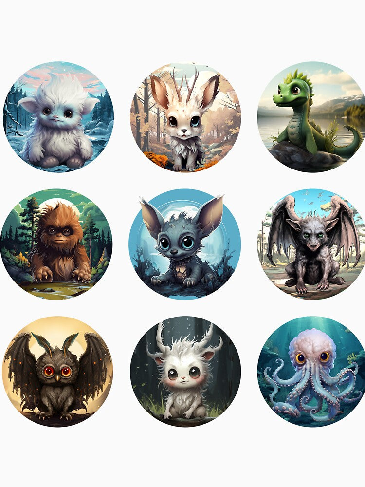 Cryptid Babies by Whimsaurus