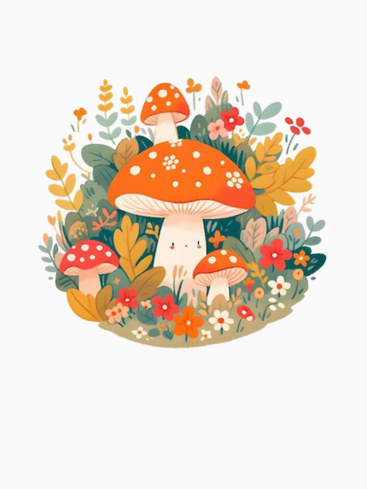 Cute Mushrooms Forest by bursahisa