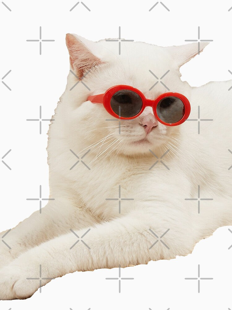 Round Lens Pet Sunglasses by Brendaallen Art