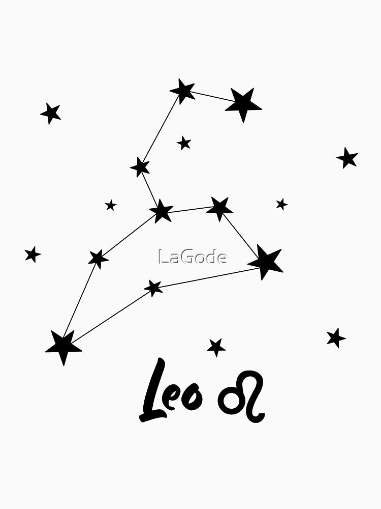 Leo Zodiac Star Constellation by LaGode