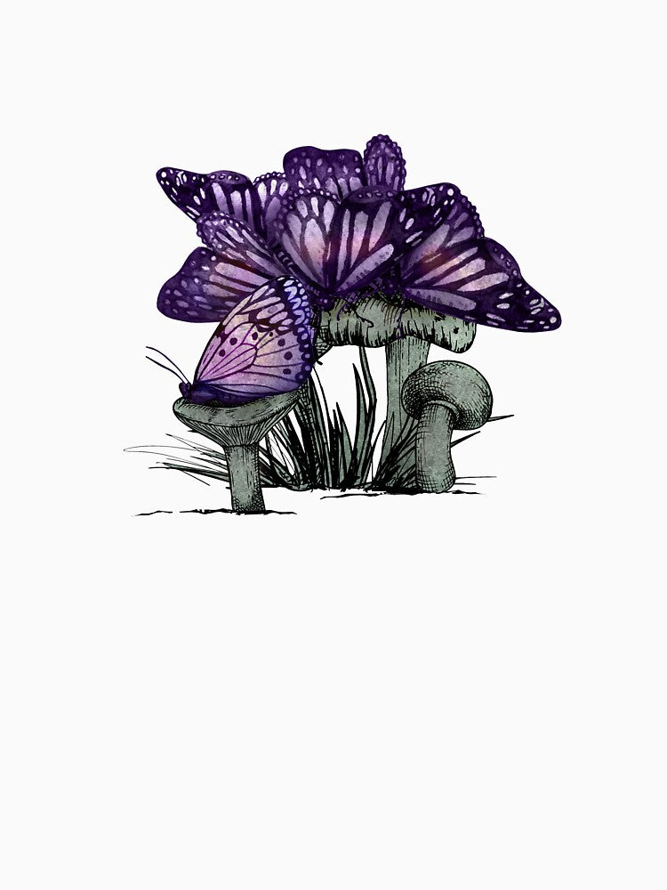 Butterflies Mushroom by ShaireProd
