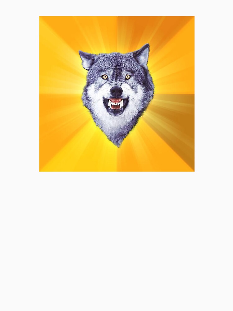 Courage Wolf by Meme Economy