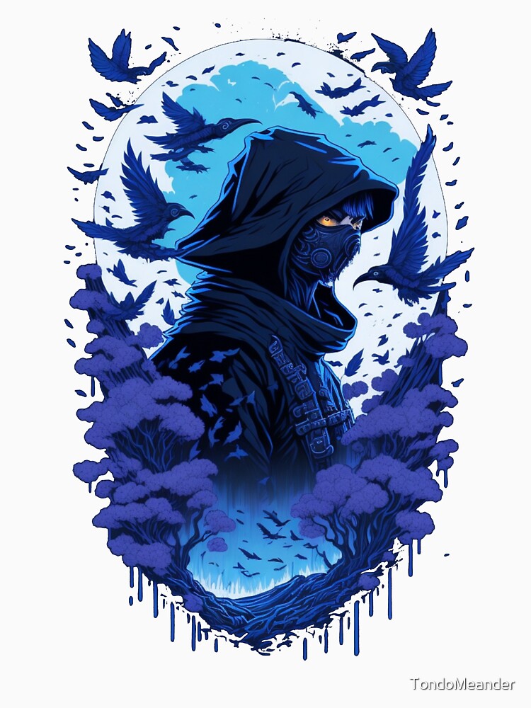 Blue Raven Ninja by TondoMeander