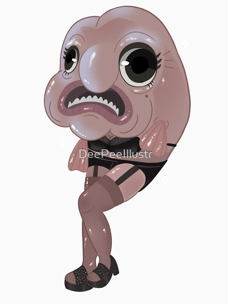 Sexy Blobfish by DeePeeIllustr