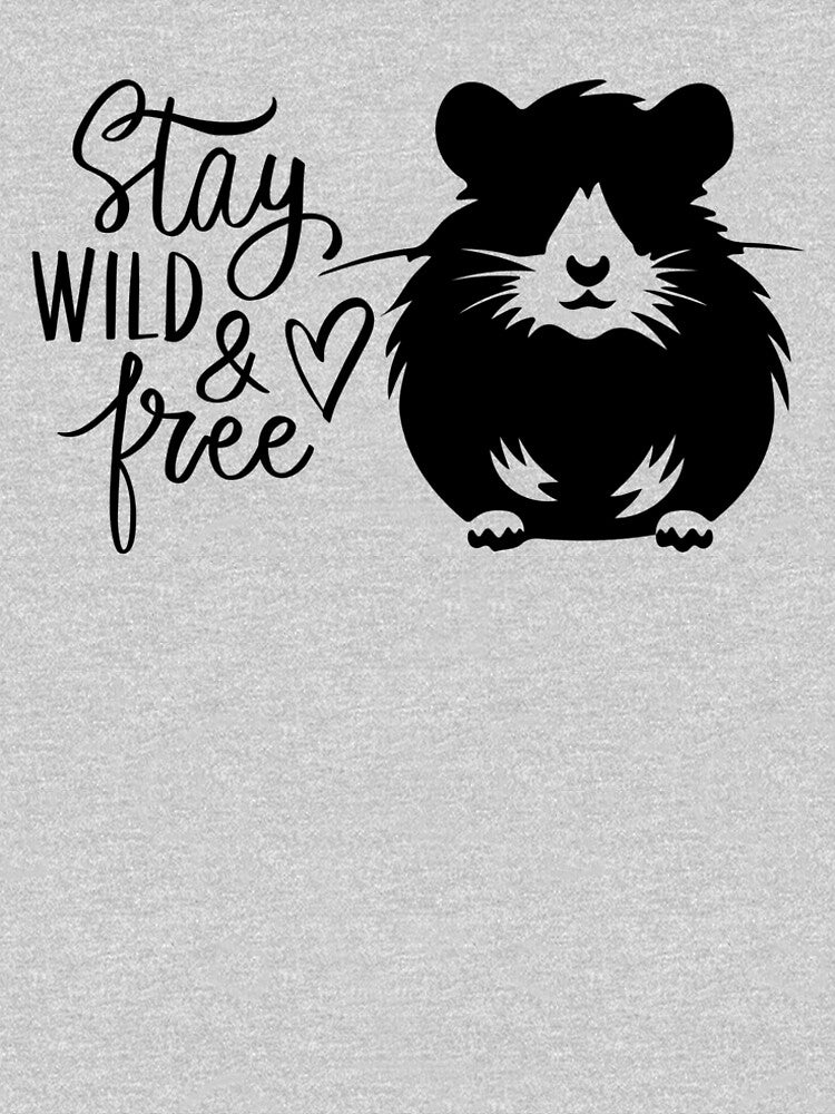 Stay wild and free - Sad Hamster by Babinooart