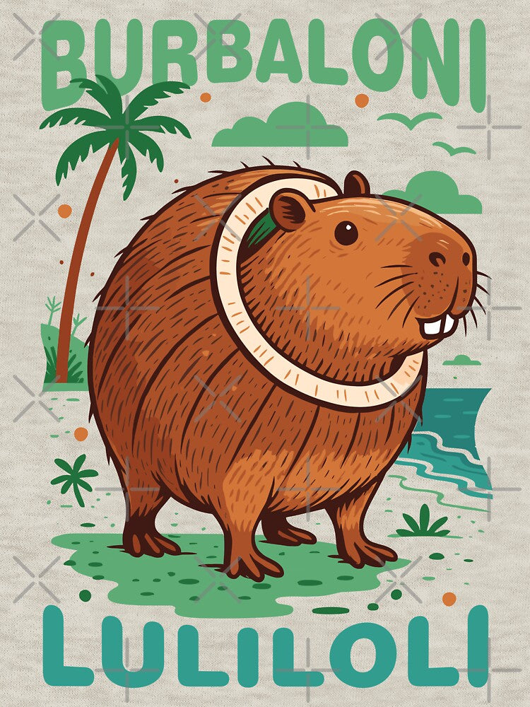 Burbaloni Luliloli Capybara Italian Brainrot Memes by Sitchko