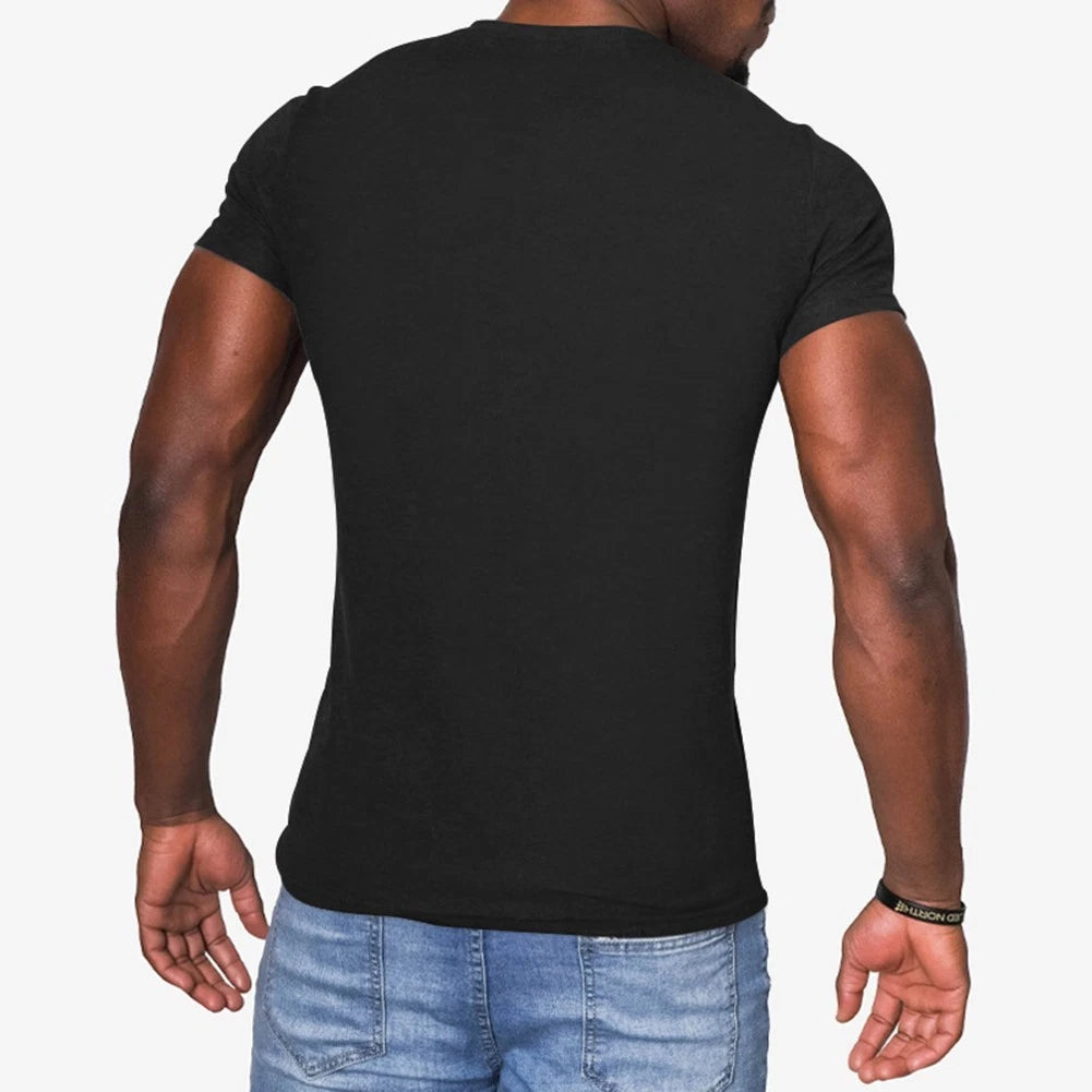 Elastic Fabric Men's T-shirt Applicable Gender Female Daily Wear Sexy Style