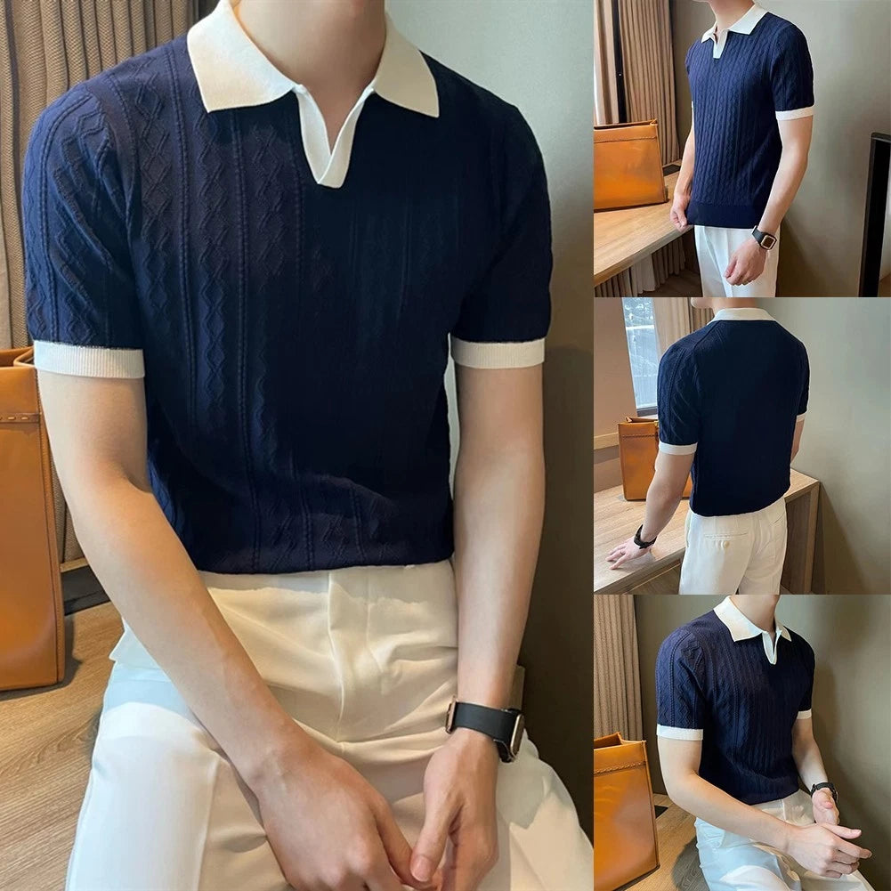 Casual Outfits Fashion Streetwear Slim Fit Turn-down Collar Brand New Daily Wear
