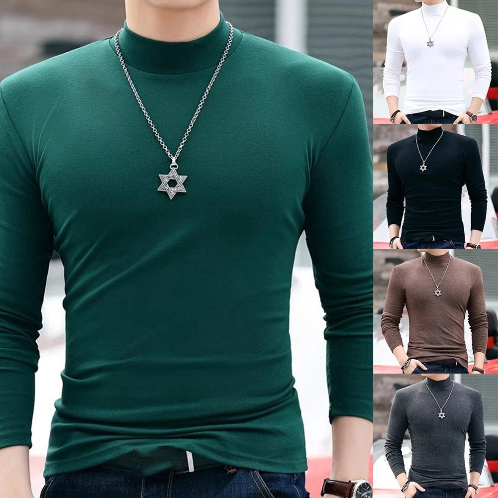 Sleeve Measurements For Daily Activities Mens Half Turtleneck Mens Thermal Wear