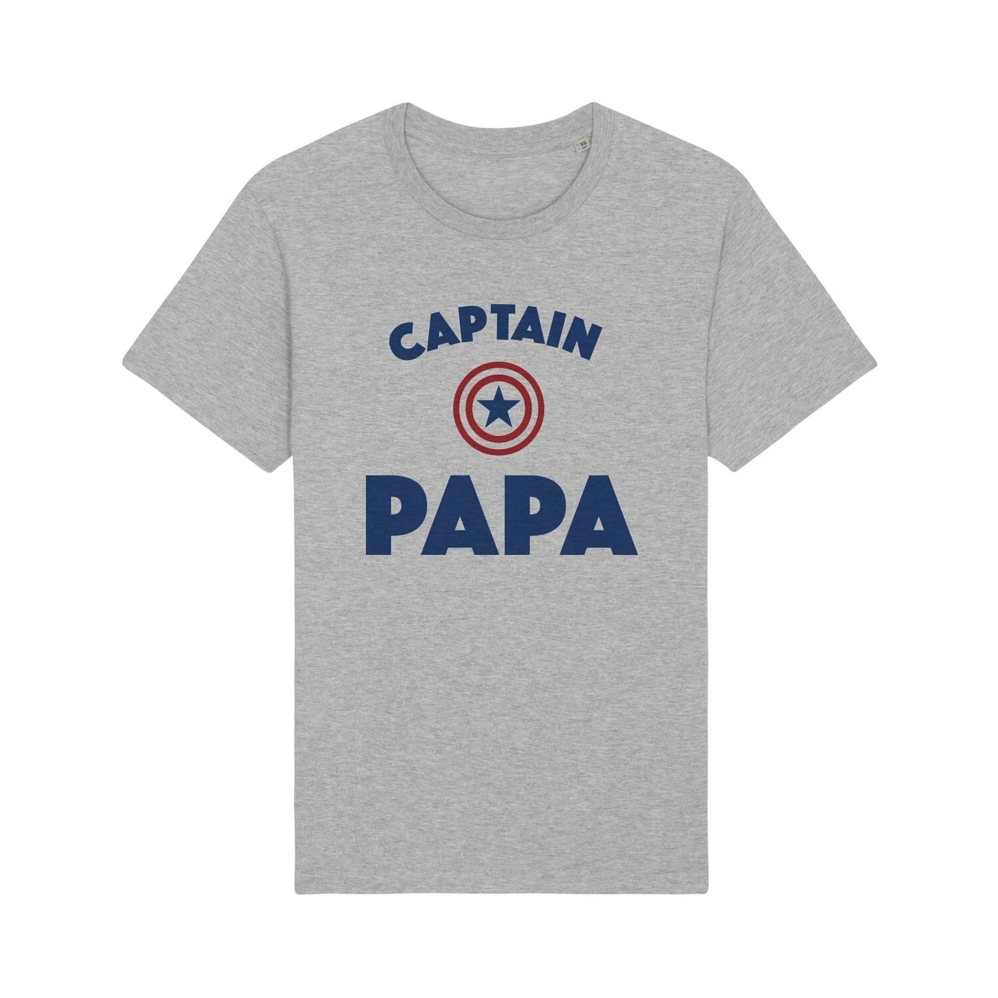 Captain Papa Enkr Men's Short Sleeve Grey Colour T-Shirt