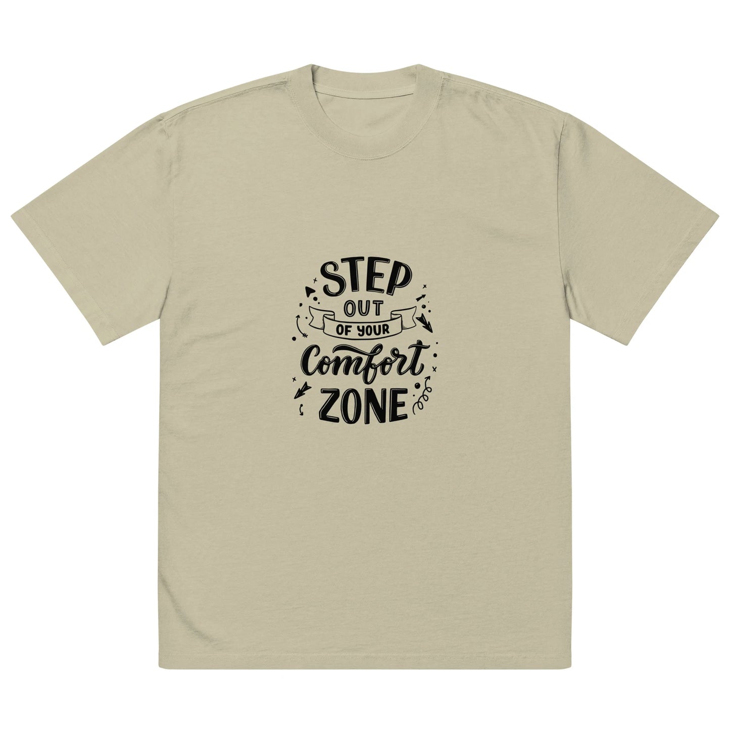 Coastline Oversized Faded T-Shirt