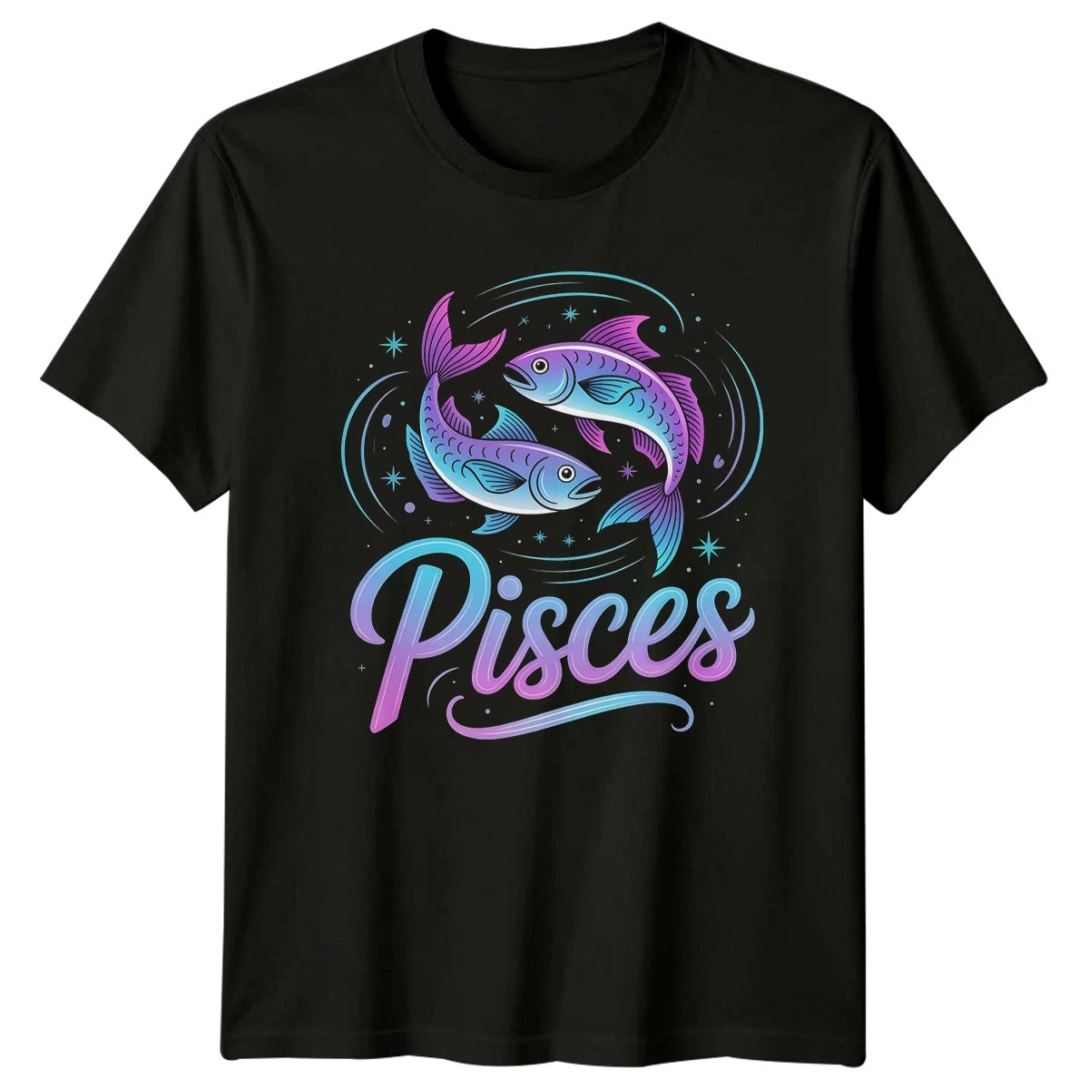 Stylish Pisces T-Shirt Pisces Astrology Great Birthday Gift For Him And Her