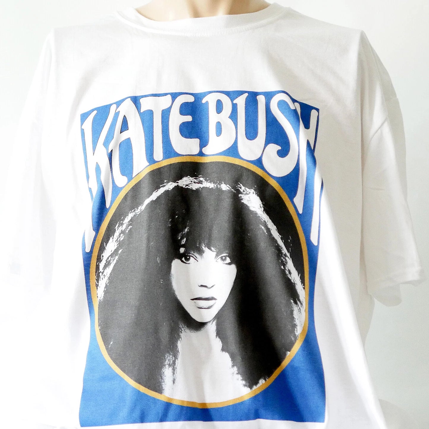 Kate Bush Indie Blues Rock Short Sleeve White Unisex T-shirt S-3XL
