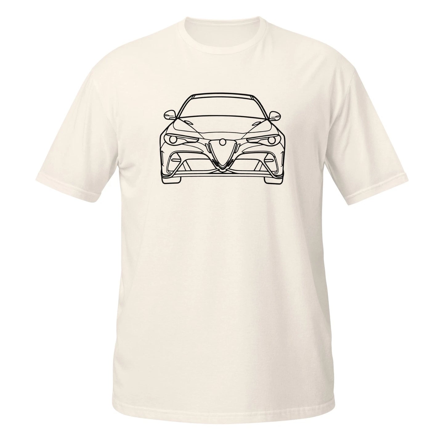 Comfy T-Shirt For Alfa Giulia GTAm 2020 Car Lovers Birthday Gift Stylish Tee
