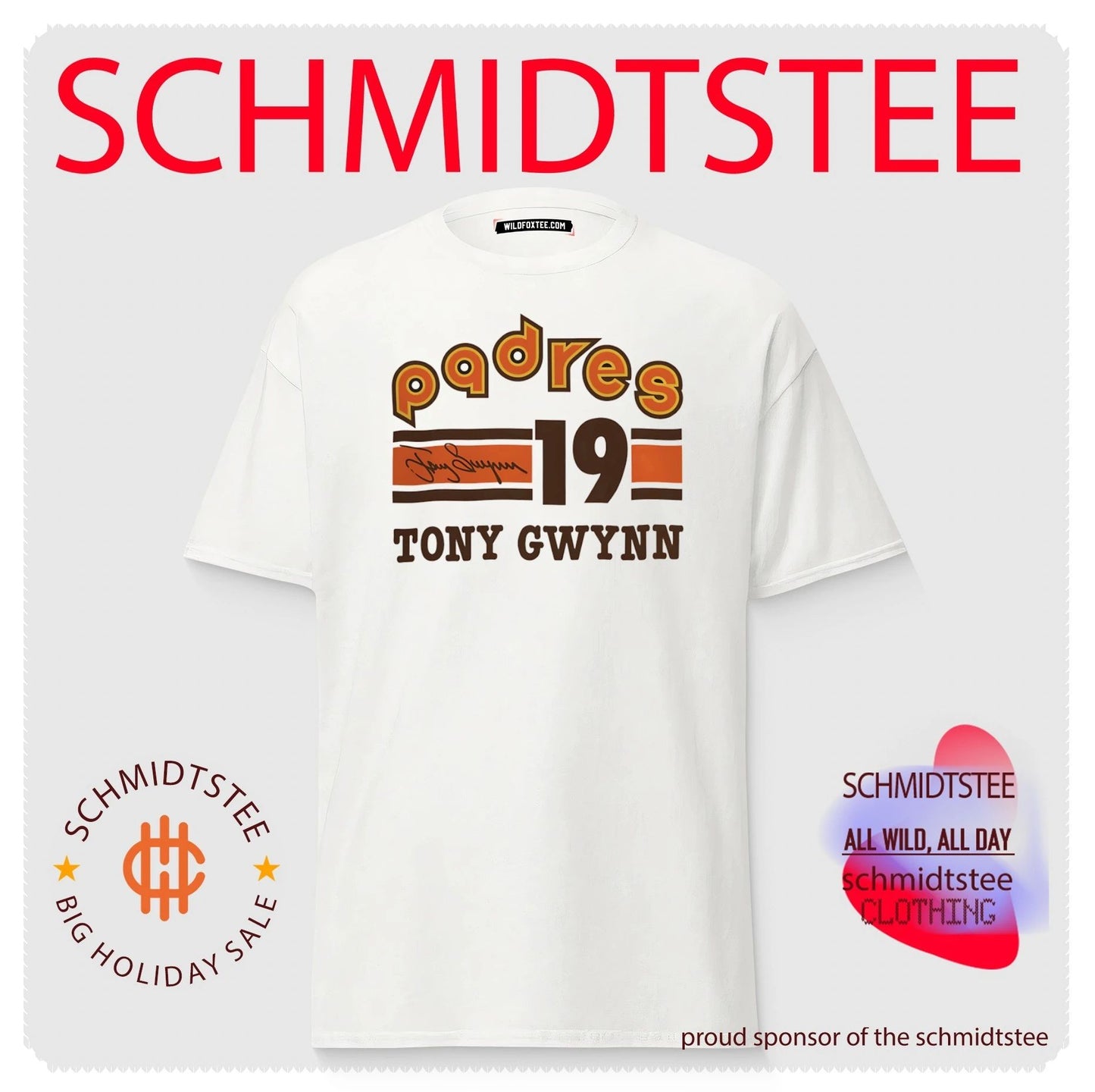 Padres 19 Tony Gwynn Signature Shirt