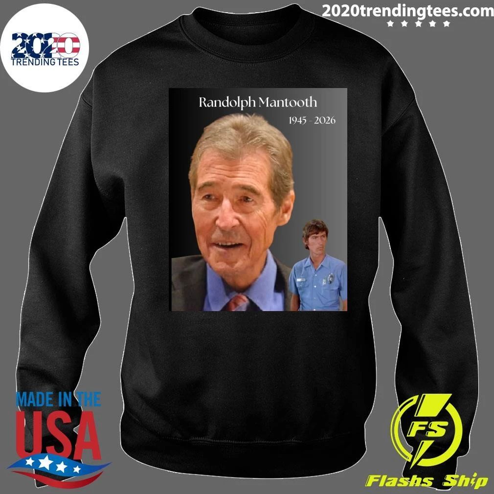Firefighter-Paramedic Johnny Gage on Emergency Randolph Mantooth 1945-2026 Shirt