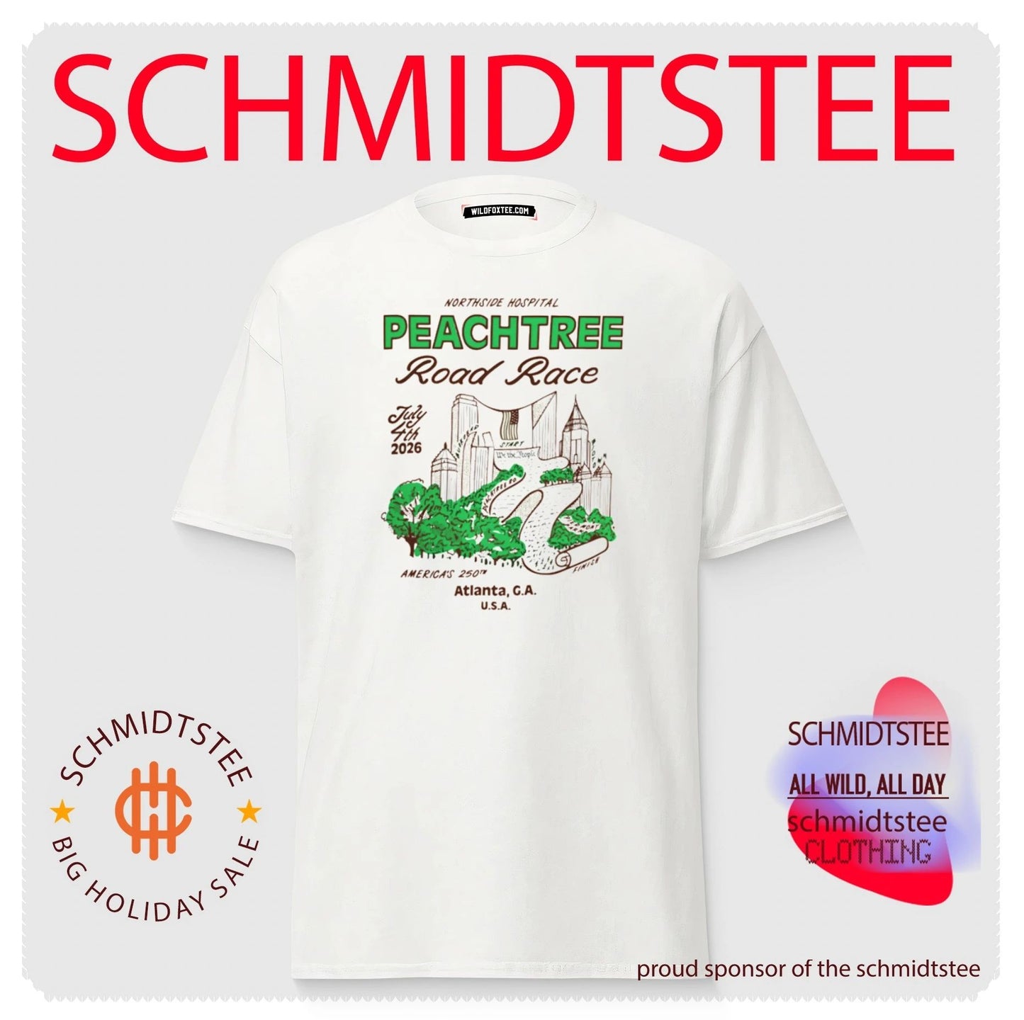 2026 Peachtree Road Race We The Peaches Dyan Szall Atlanta Finisher shirt
