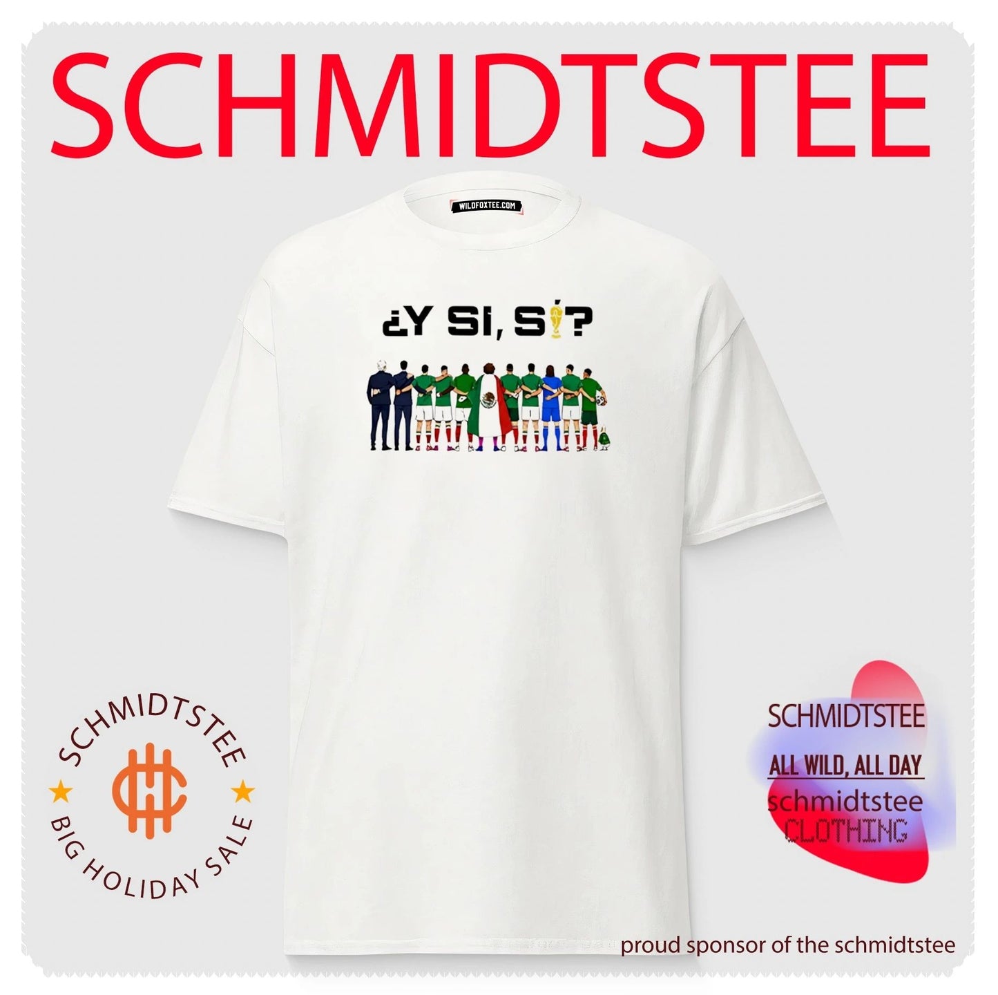 Y Si Si Mexico Football World Cup 2026 shirt
