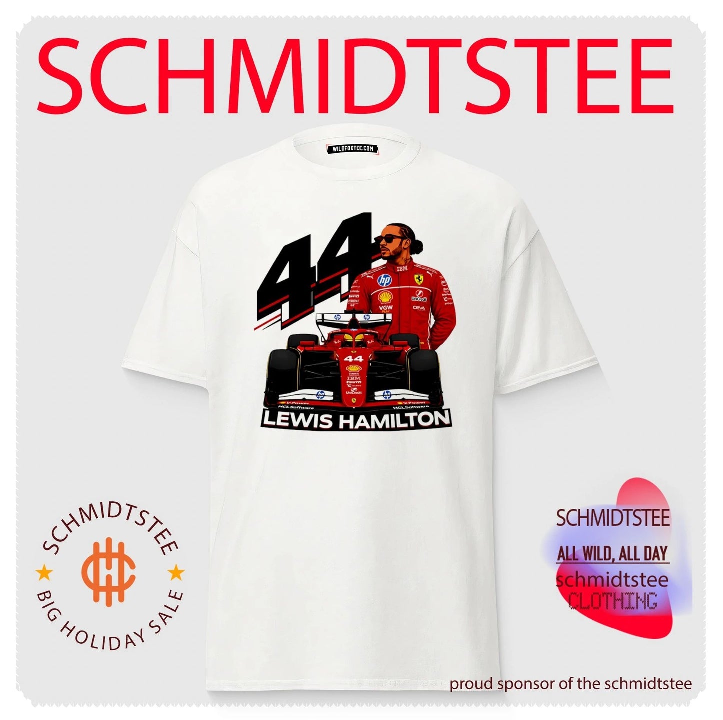 Lewis Hamilton Ferrari Formula 1 Driver shirt