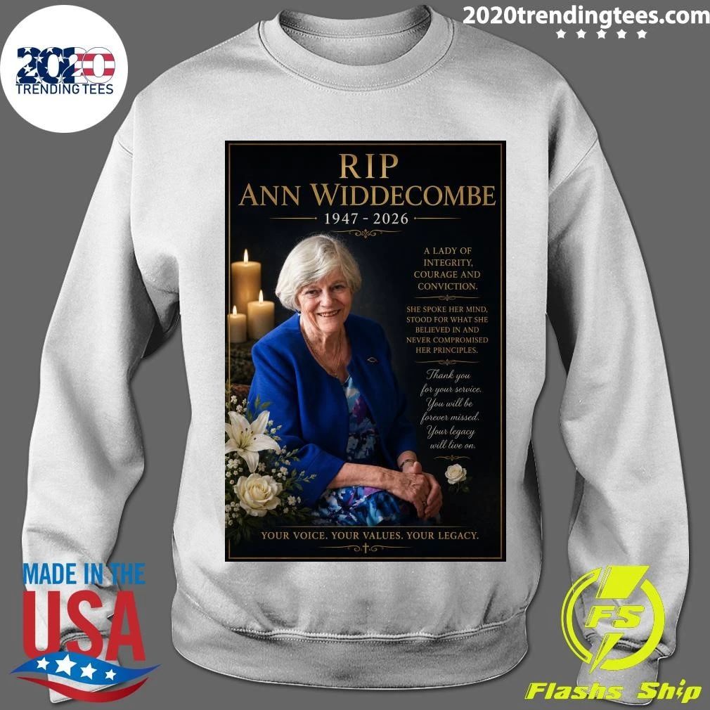 Rip Ann Widdecombe 1947-2026 Shirt