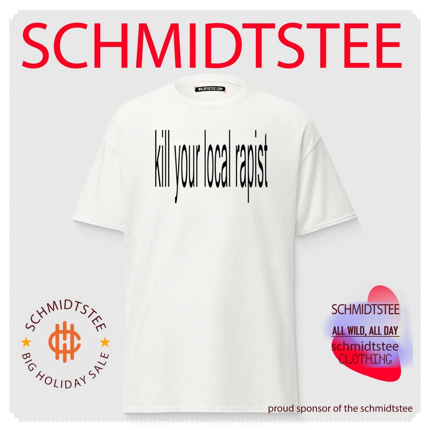 Kill Your Local Rapist activism social justice shirt