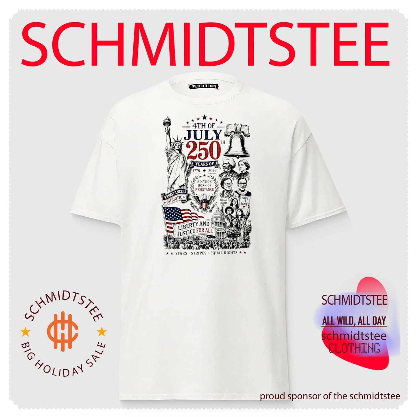 4th of July 250 years of 1776-2026 a nation born of resistance vintage shirt