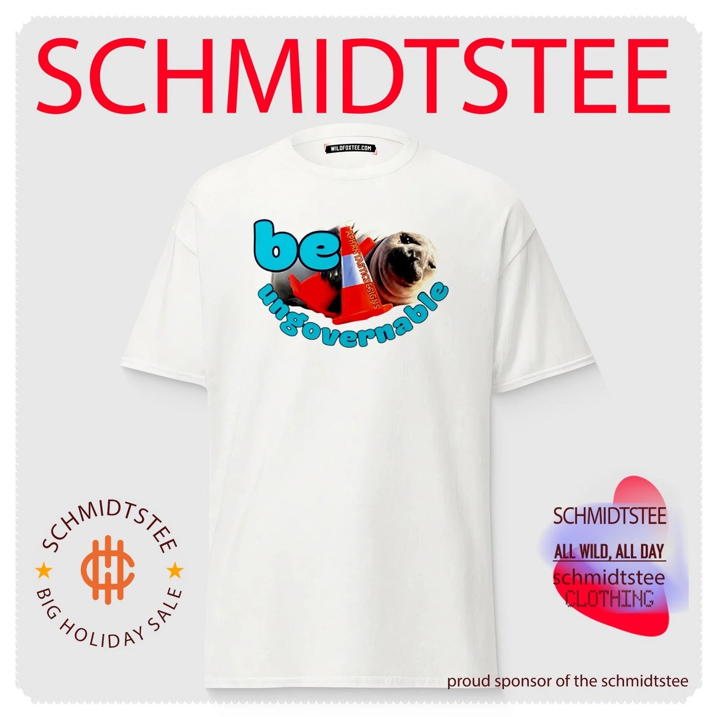 Neil The Seal Be Ungovernable shirt
