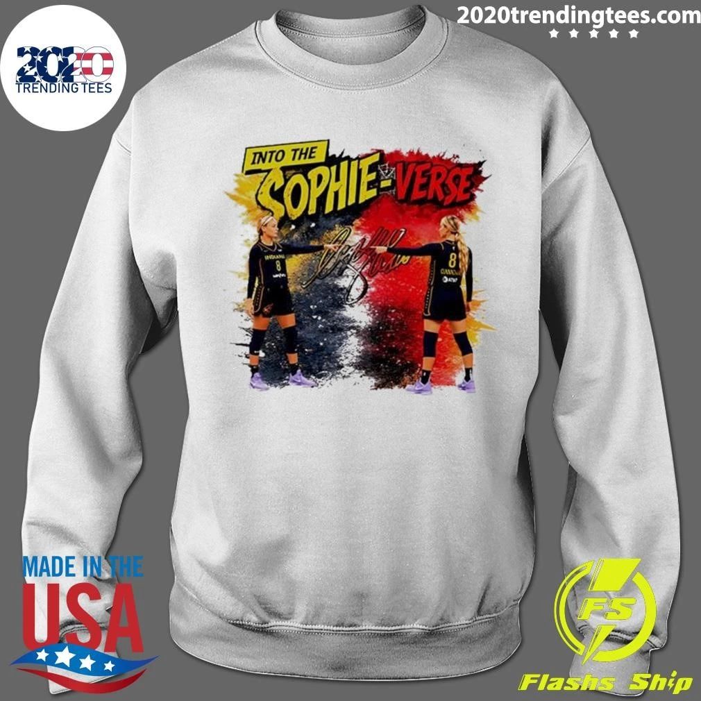 Into the Sophie-Verse Cunningham Indiana Fever WNBA I Want You Shirt