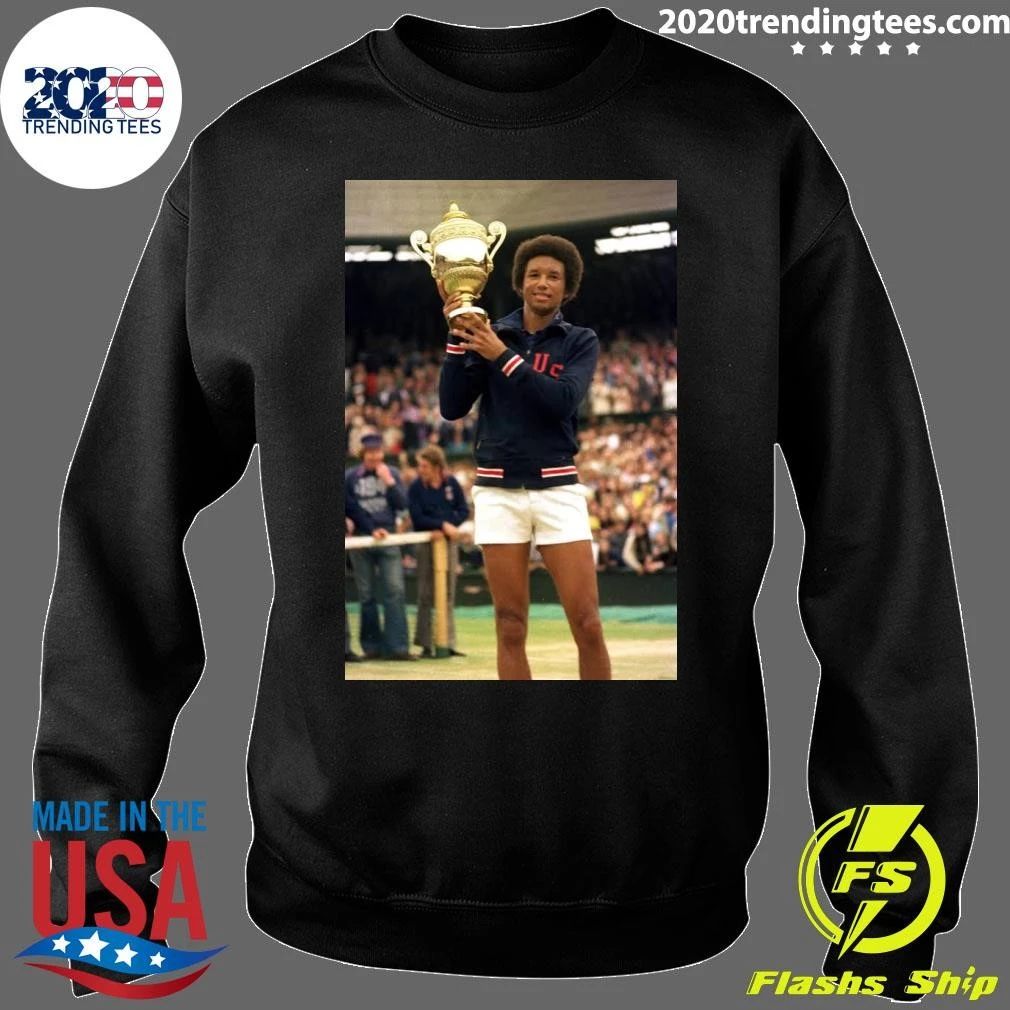 Arthur Ashe, The First Black Man To Win Wimbledon Shirt