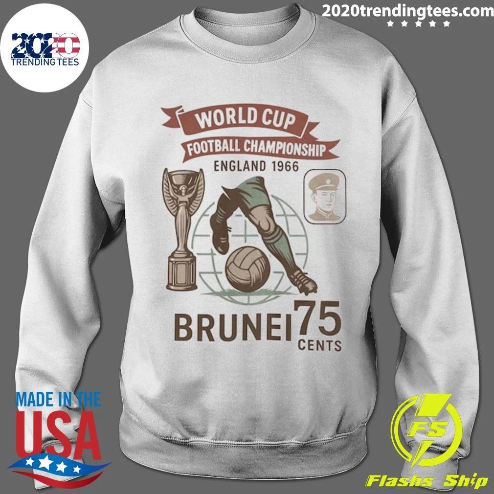 World Cup Football Championship England 1966 Brunei 75 Cents Shirt