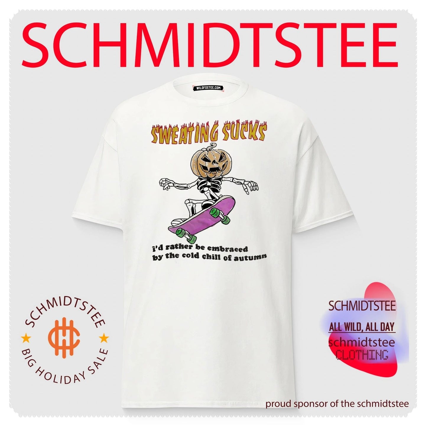 Sweating Sucks I Would Rather Be Embraced by the Cold Chill of Autumn shirt