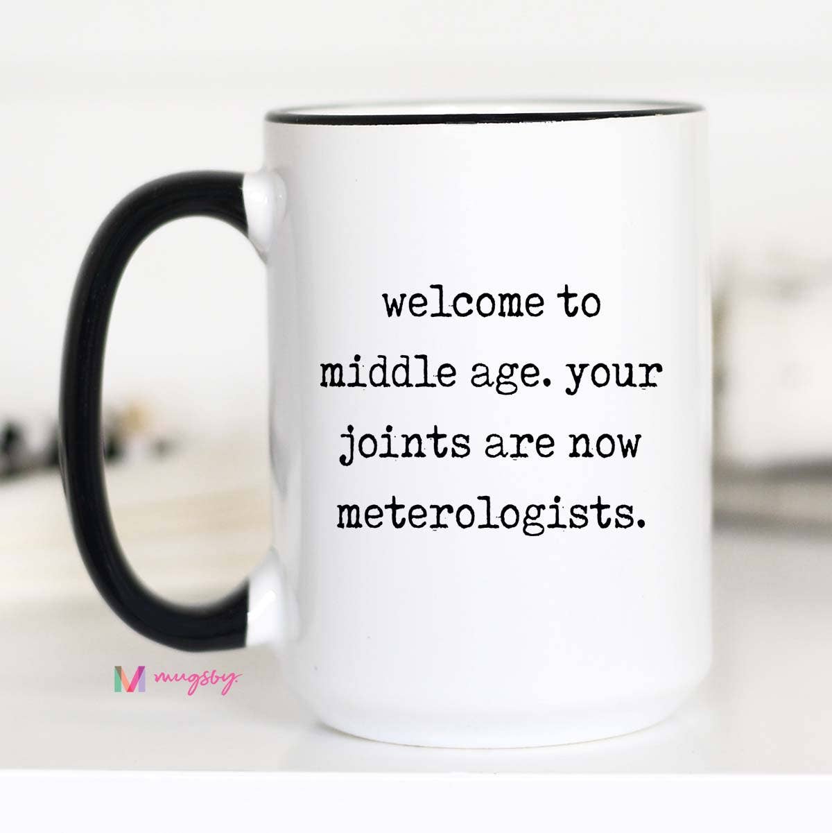 Funny Coffee Mug – Welcome To Middle Age Humor