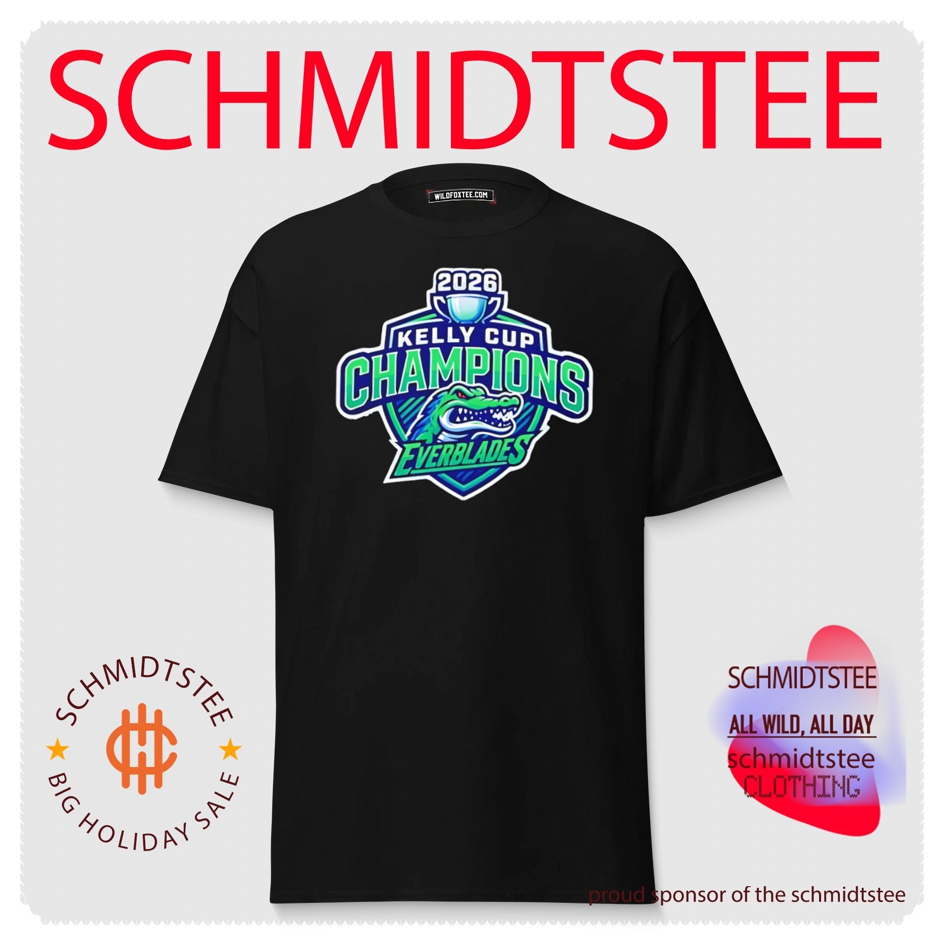 2026 Kelly Cup Champions Florida Everblades shirt