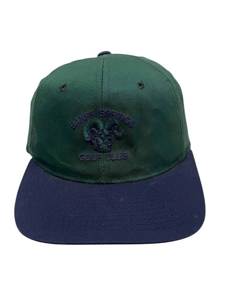 Rare Vintage BANFF SPRINGS Golf Club Hat, Sportswear, Casual, Fletcher Hat(578a)