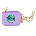 Travel Coastal Mini Zipper Pouch Wallet, Keychain Coin Purse Custom Beach Travel