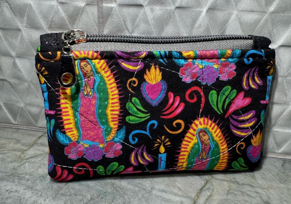 Quilted Zippered Pouch