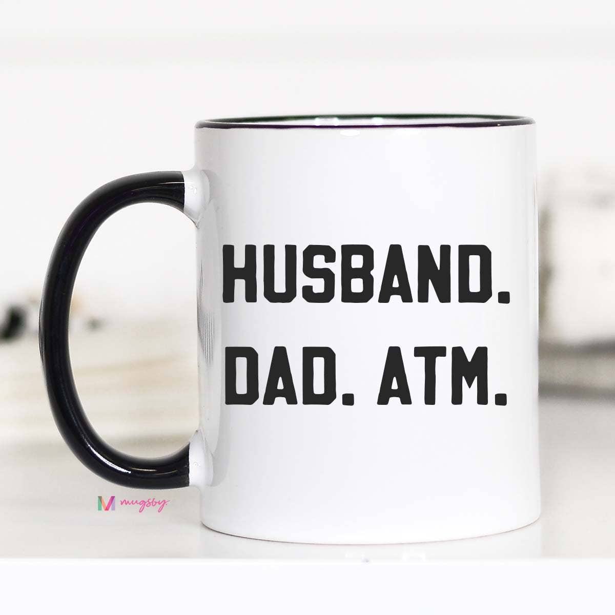 Husband Dad Atm Funny Dad Coffee Mug, Father's Day Gift